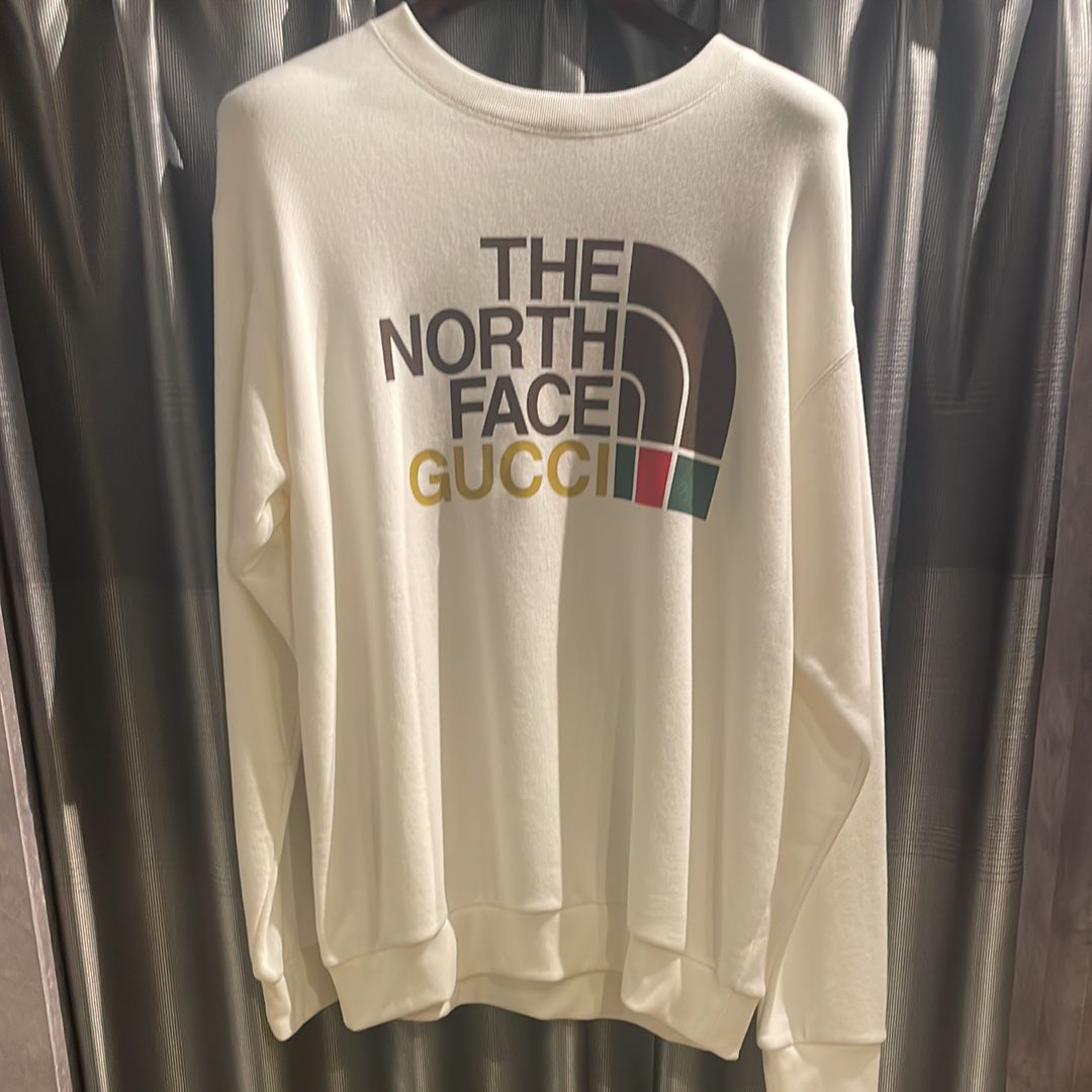 GUCCI x The North Face Cotton Sweatshirt "Beige"