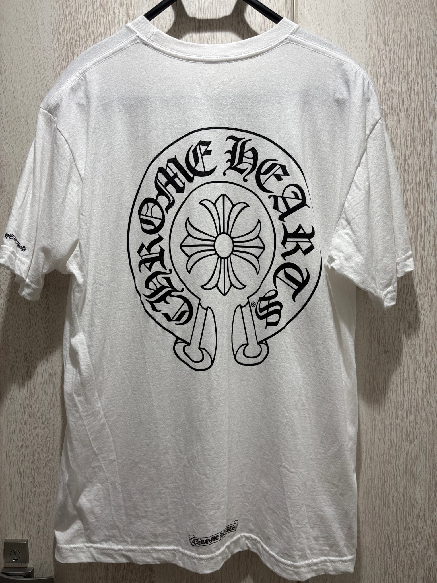 Chrome Hearts Horseshoe Logo Pocket T-Shirt "White"