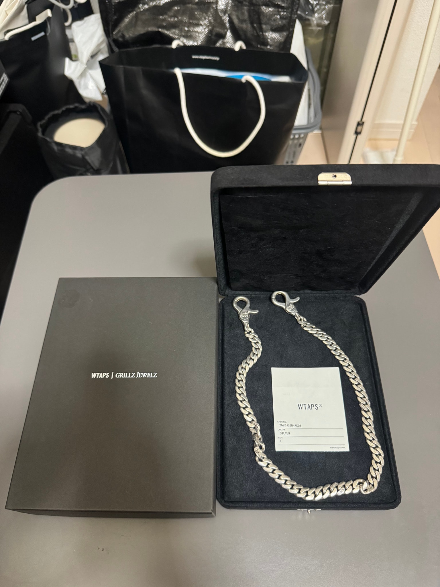 WTAPS Pound / Chain / Silver. GRILLZ JEWELZ "Silver"