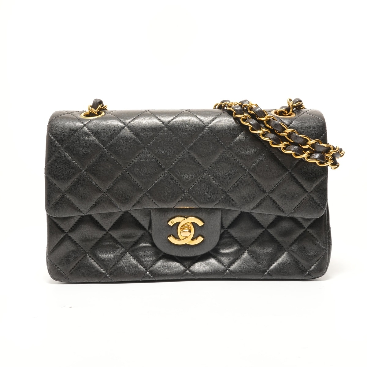 シャネル CHANEL マトラッセ ダブルフラップ チェーン 23 ラム 3 番台 ショルダーバッグ【中古】