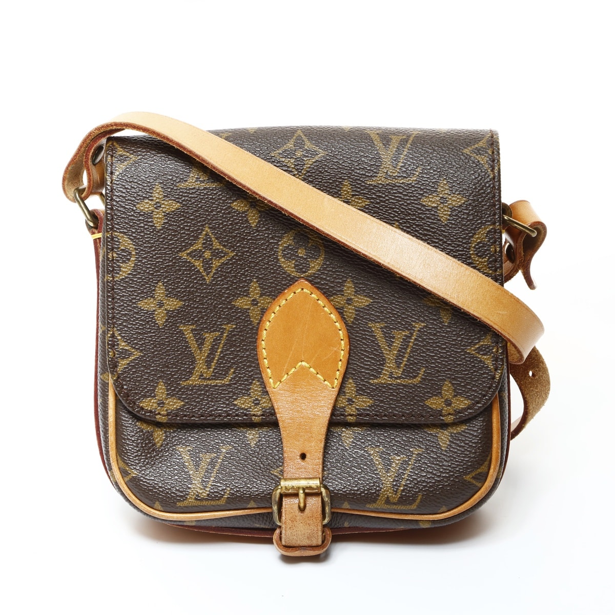 ヴィトン LV モノグラム ミニカルトシエール 1987年製 ショルダー 