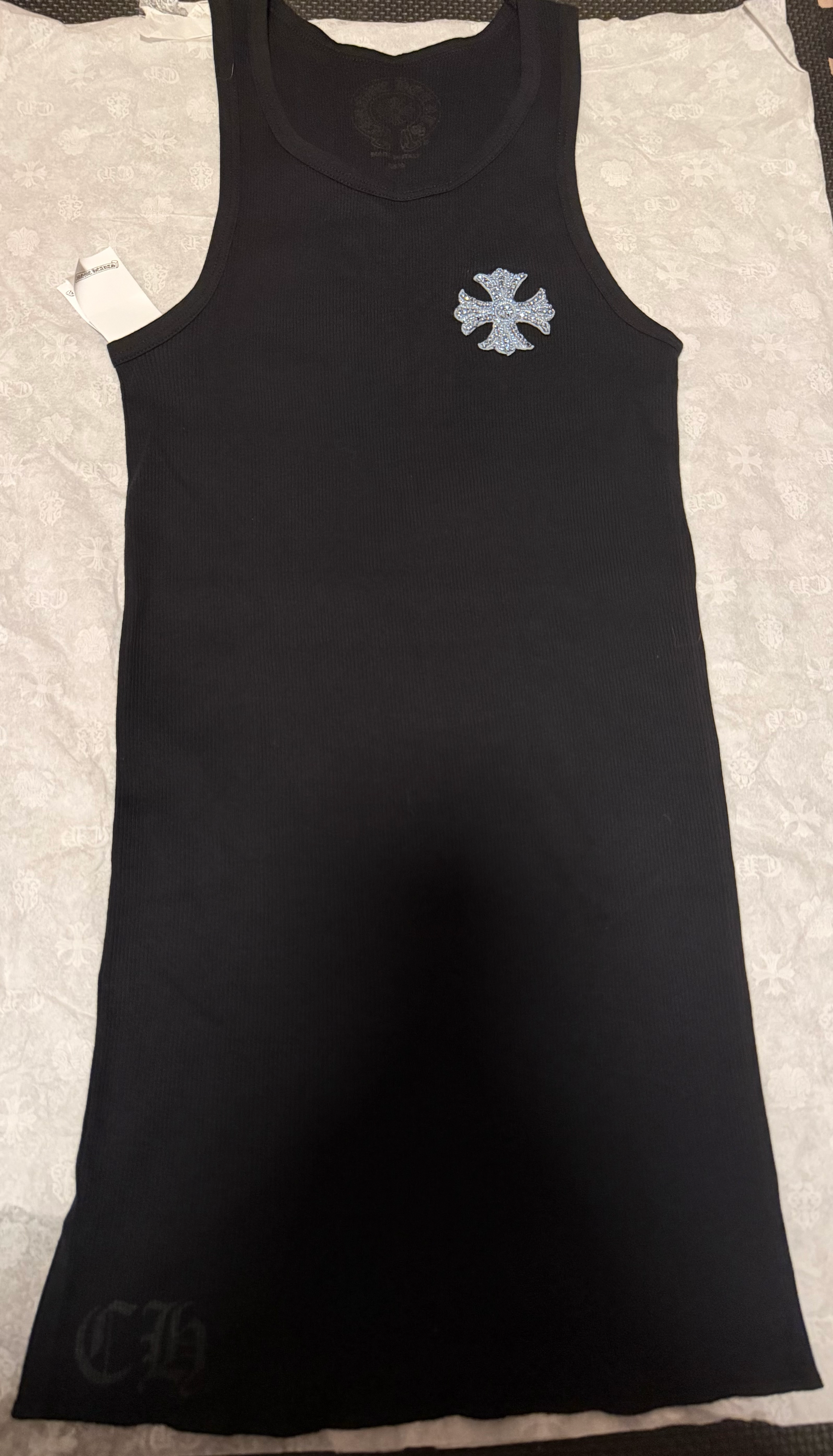 Chrome Hearts フレアビーズタンクトップ RIB TANK