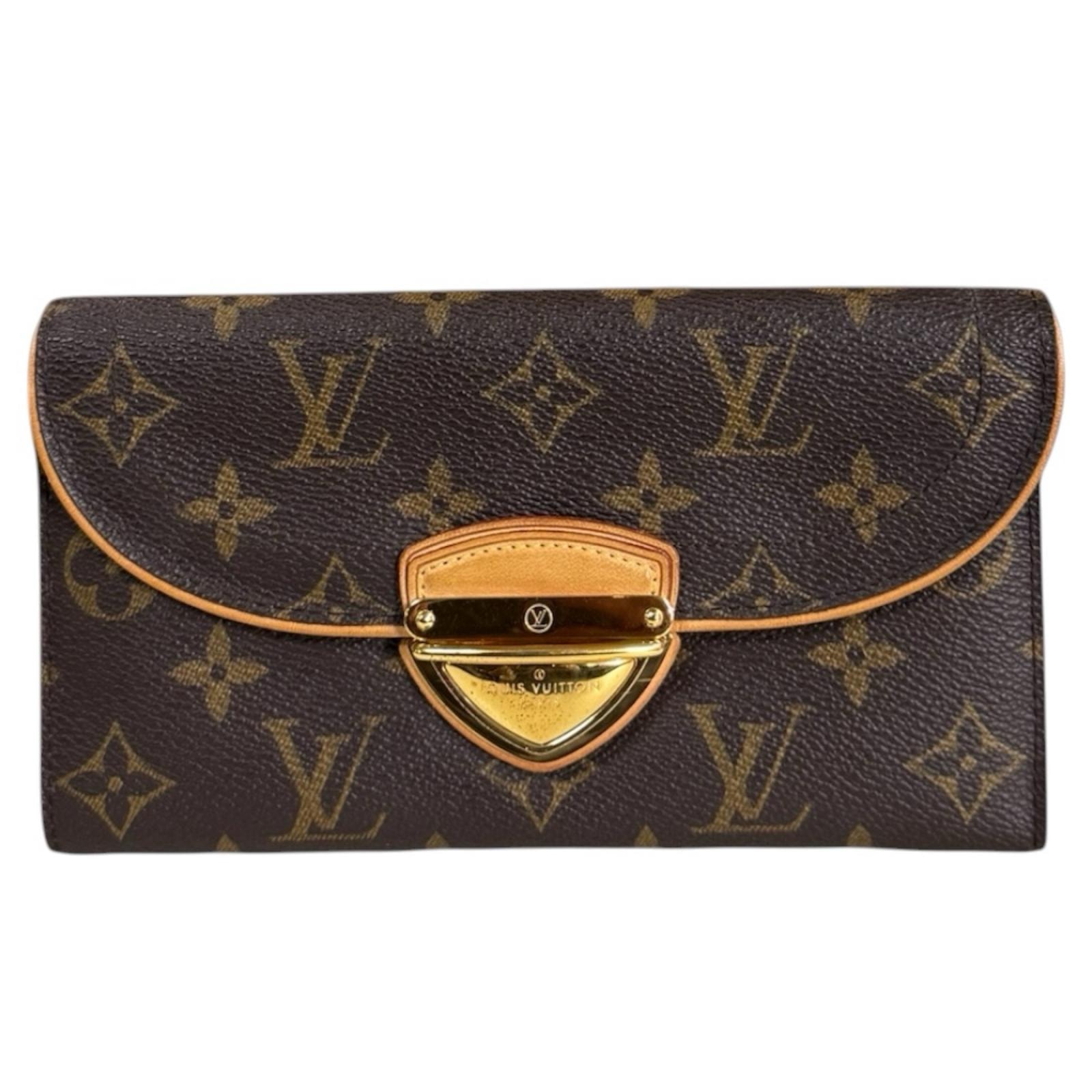 ルイヴィトン ポルトフォイユ ウジェニ モノグラム 長財布 モノグラムキャンバス M60123 レディース LOUIS VUITTON  中古