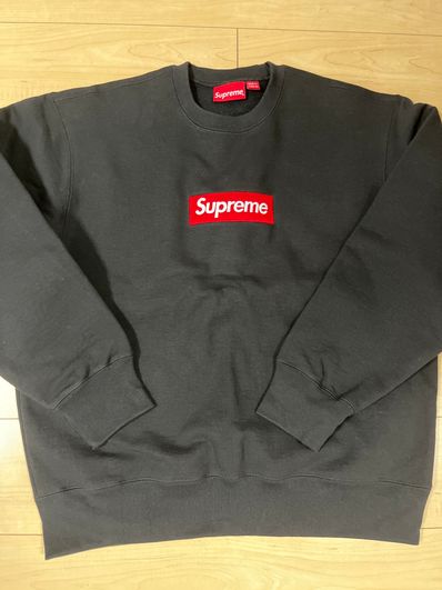 Supreme Box Logo Crewneck "Black" (22FW)