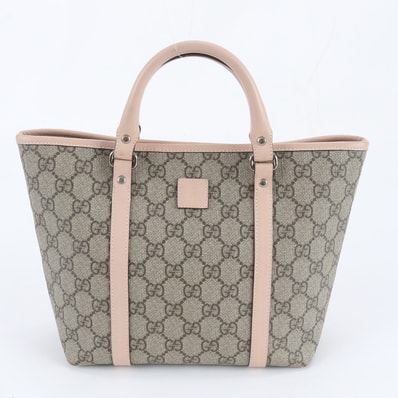 ■美品 グッチ GGスプリーム 297557 ハンドバッグ