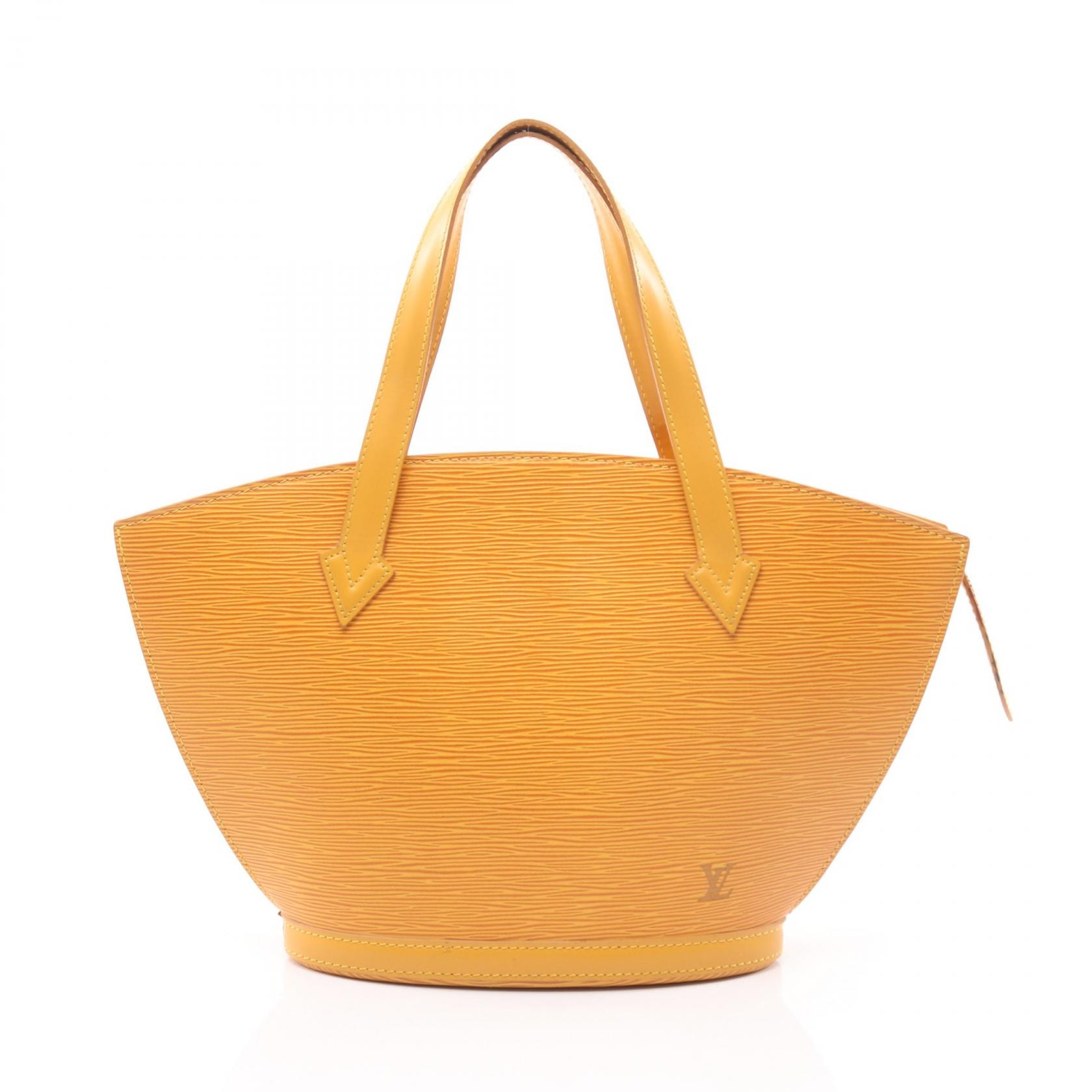 ルイ・ヴィトン LOUIS VUITTON サンジャック ハンドバッグ バッグ レザー エピ タッシリイエロー レディース イエロー系 M52279 【中古】