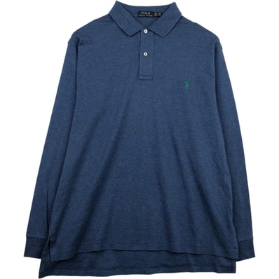 古着 ラルフローレン Ralph Lauren POLO RALPH LAUREN 長袖 ポロシャツ メンズXL相当/eaa631886