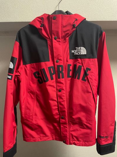 Supreme x The North Face Arc Logo Mountain Parka "Red"