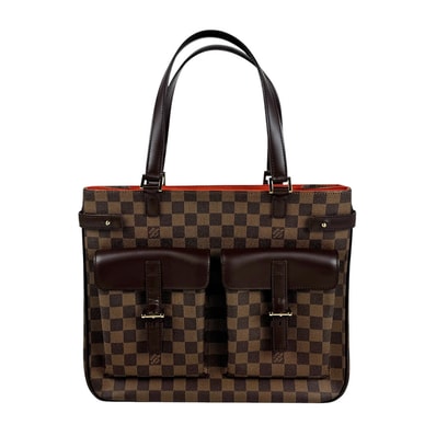 ルイ ヴィトン LOUIS VUITTON ハンドバッグ ダミエ ユゼス ダミエキャンバス エベヌ ユニセックス N51128【中古】 z11271