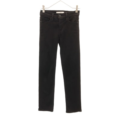 Levi's リーバイス 314 SHAPING ストレートパンツ W25 ブラック