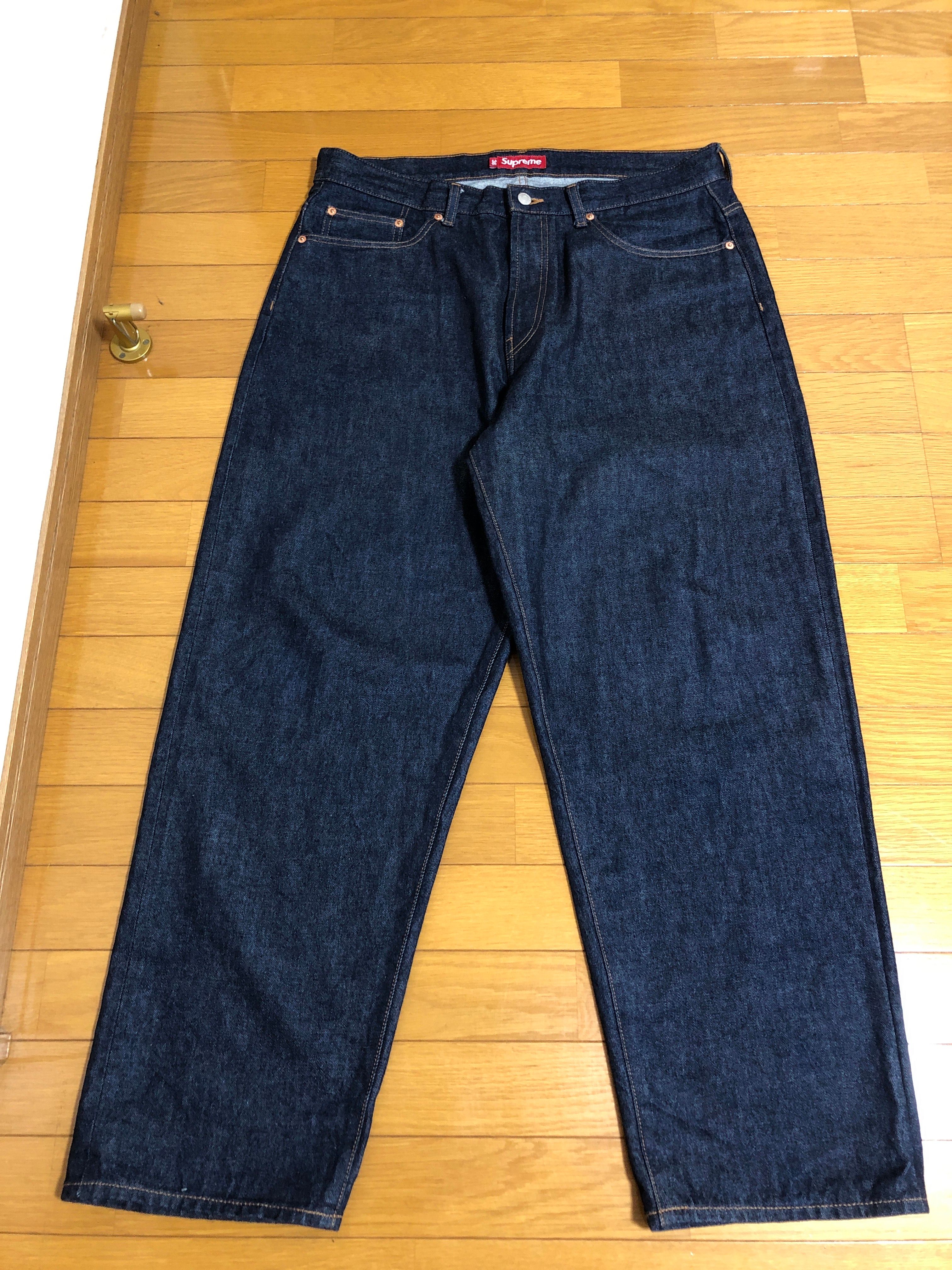 Supreme Rigid Baggy Selvedge Jean "Rigid Indigo"(24SS)