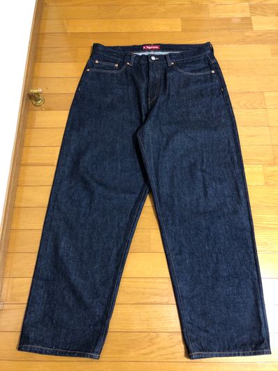 Supreme Rigid Baggy Selvedge Jean "Rigid Indigo"(24SS)
