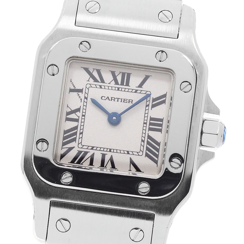 ☆良品 カルティエ サントスガルベ SM W20056D6 レディース 【中古】