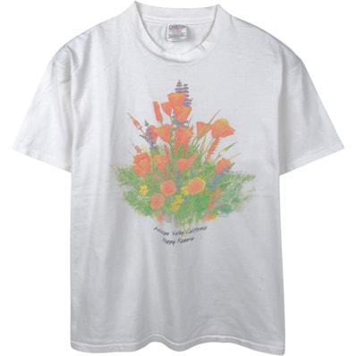 古着 90年代 オニータ ONEITA 花柄 アートTシャツ メンズL相当 ヴィンテージ/eaa661932