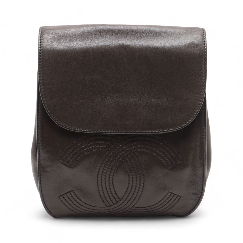 シャネル CHANEL 4番台 1996-1997 ラムスキン ココマーク リュック・デイパック【中古】
