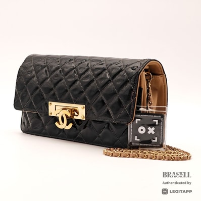 CHANEL シャネル マトラッセ 19335831 ショルダーバッグ Leather Black レディース