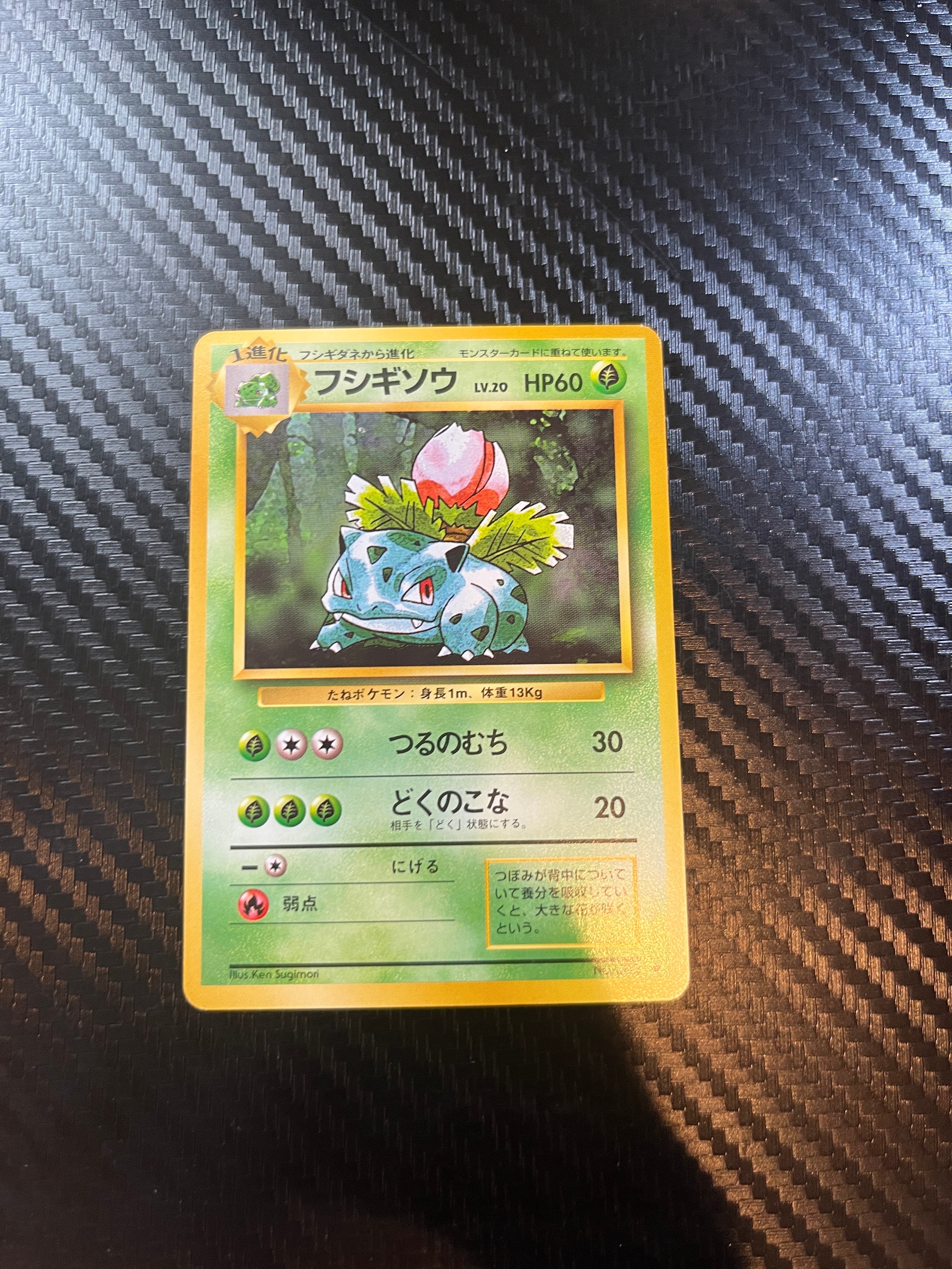 フシギソウ ◆ : 旧裏 [PMCG1-2](拡張パック「ポケットモンスター カードゲーム」再販)