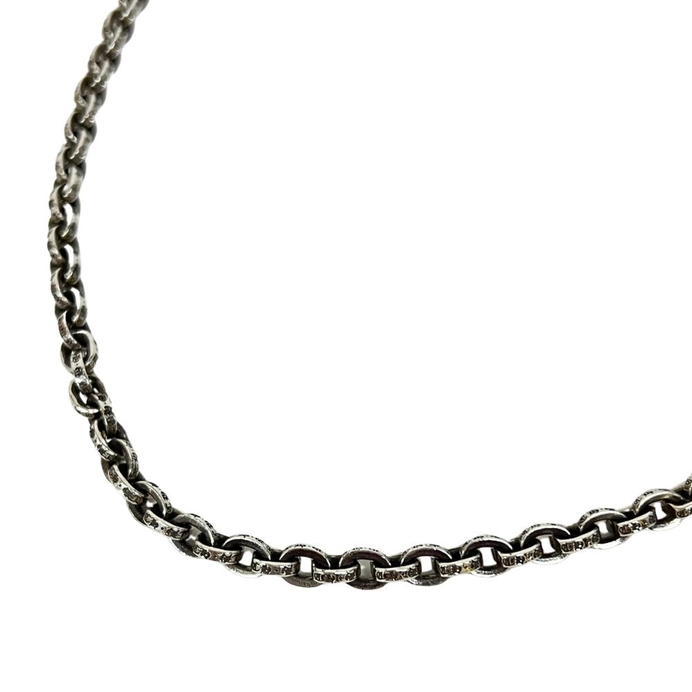 CHROME HEARTS クロムハーツ シルバー ペーパーチェーン ネックレス 20インチ 41074