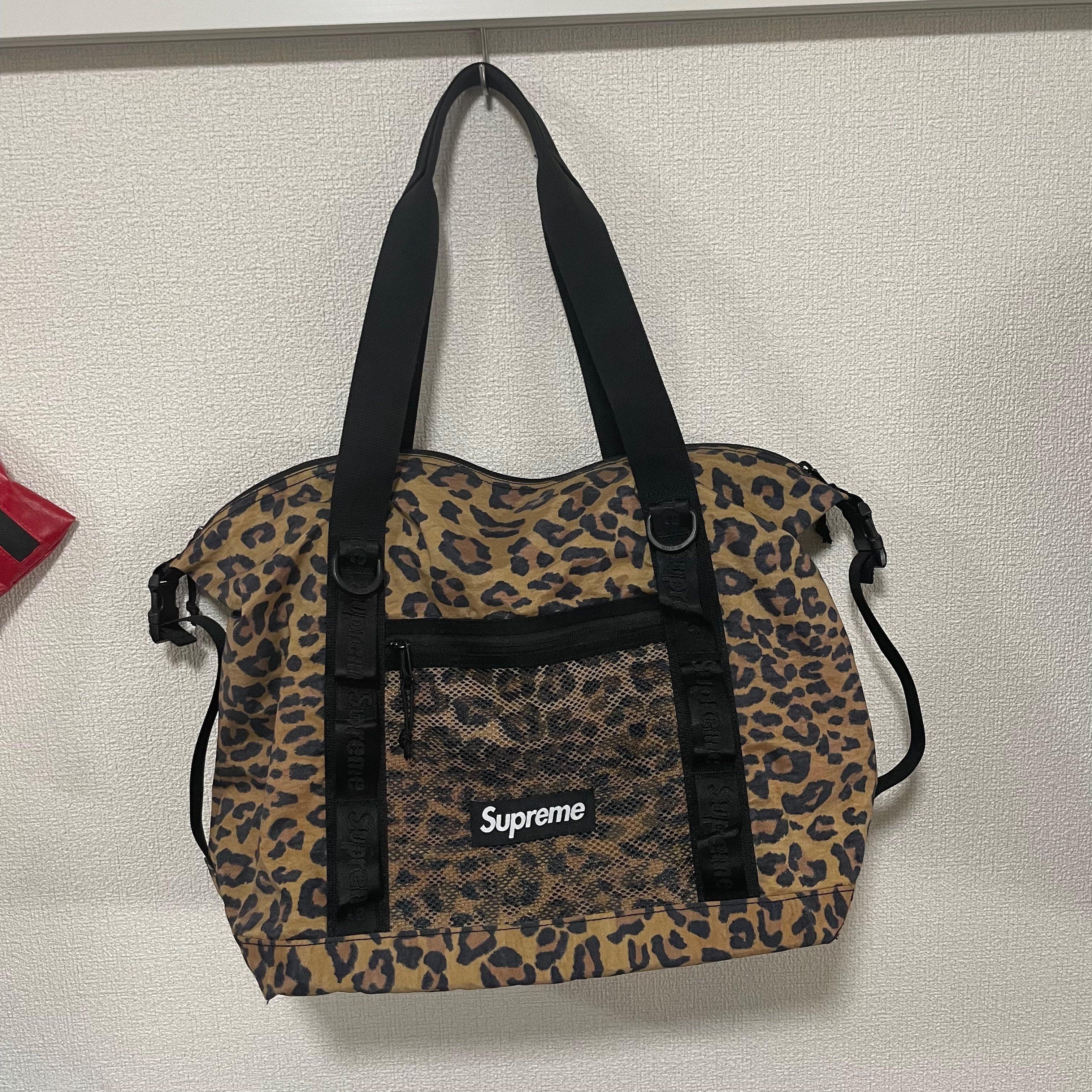 Supreme Zip Tote 25L "Leopard" (20FW)