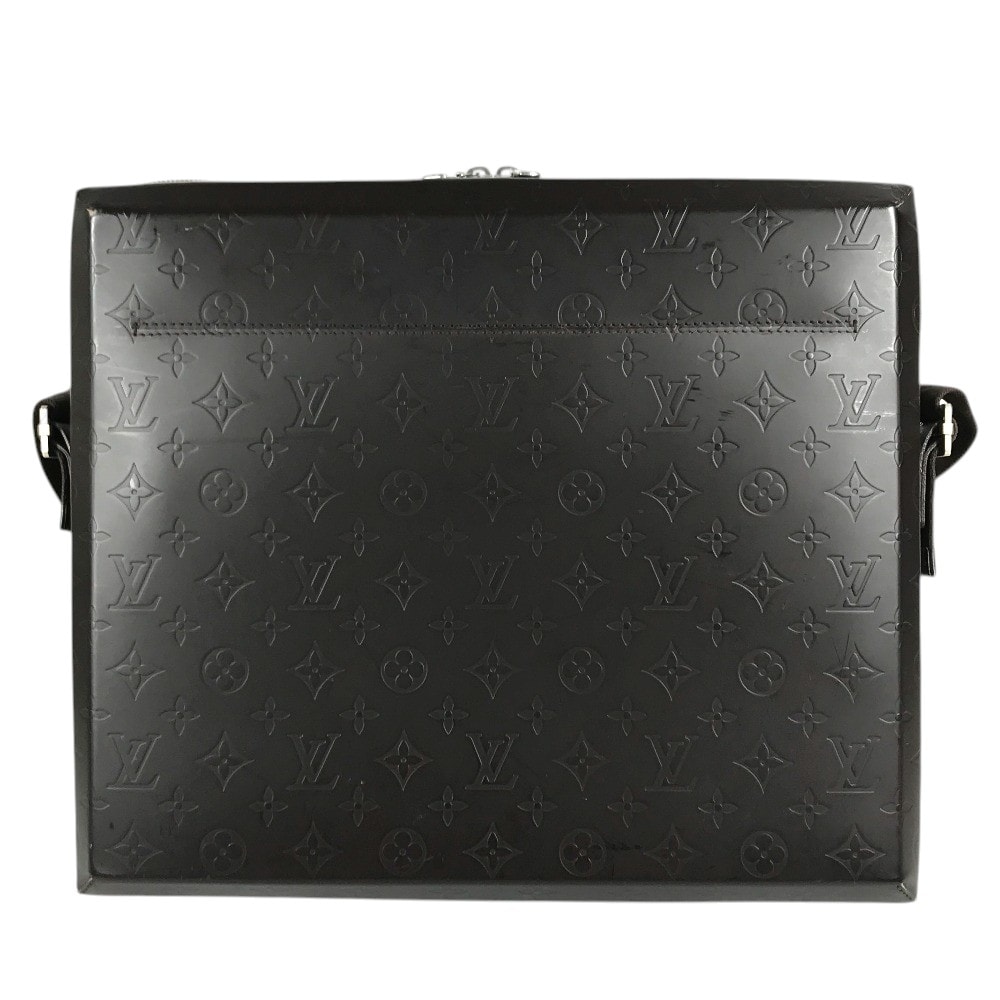 ルイヴィトン LOUIS VUITTON スティーブ M46530 モノグラムグラセ 肩掛け 斜め掛け ショルダーバッグ モノグラムグラセレザー カフェ ブラウン