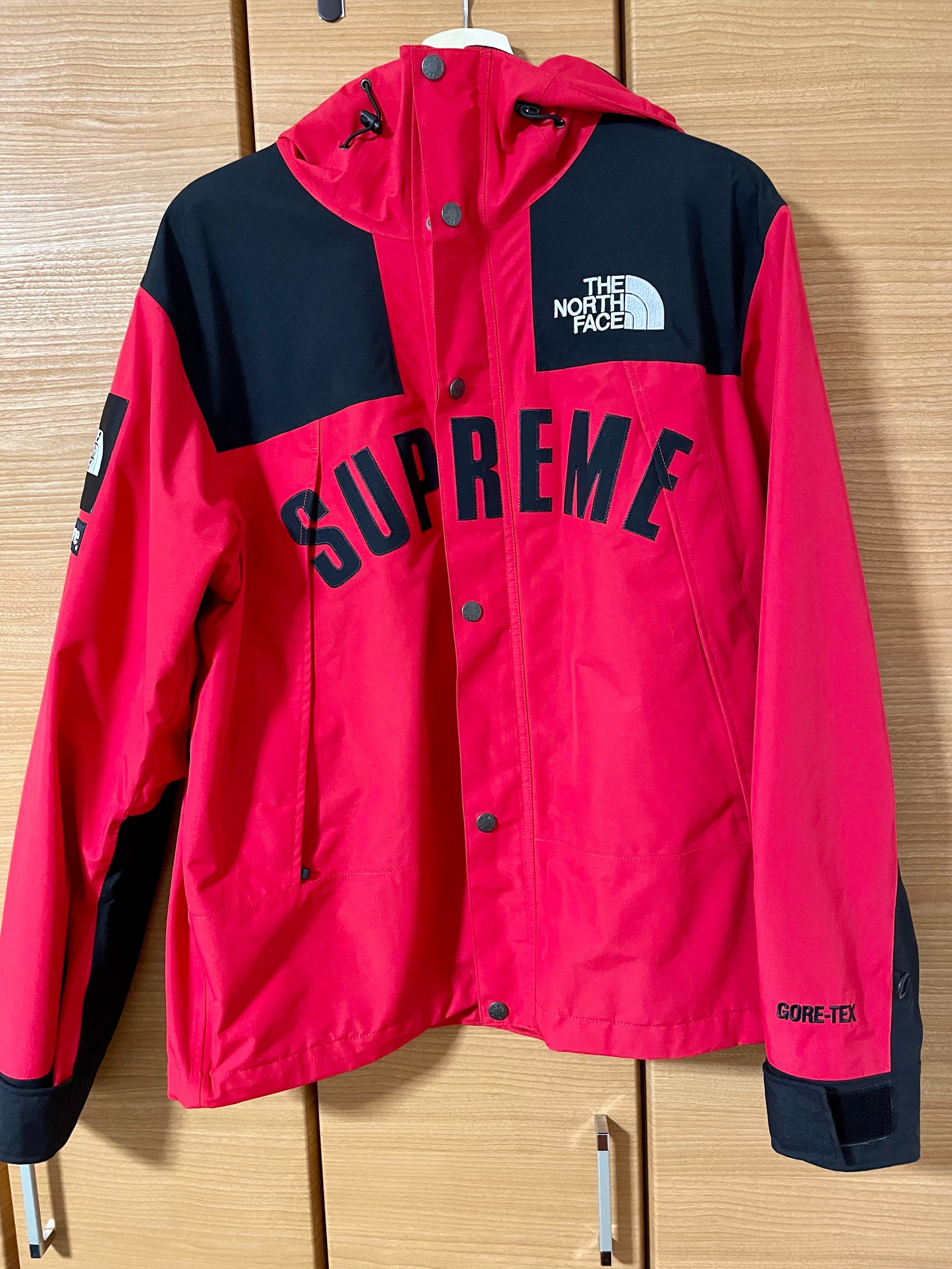 Supreme x The North Face Arc Logo Mountain Parka "Red"