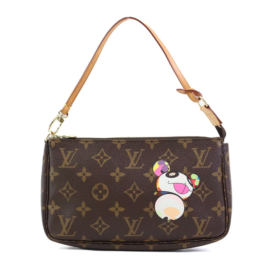 루이비통 루이비통 액세서리 파우치 모노그램 판다 포셰트 악세사리 모노그램 캔버스 브라운 여성용 M51981 [중고] r11258k