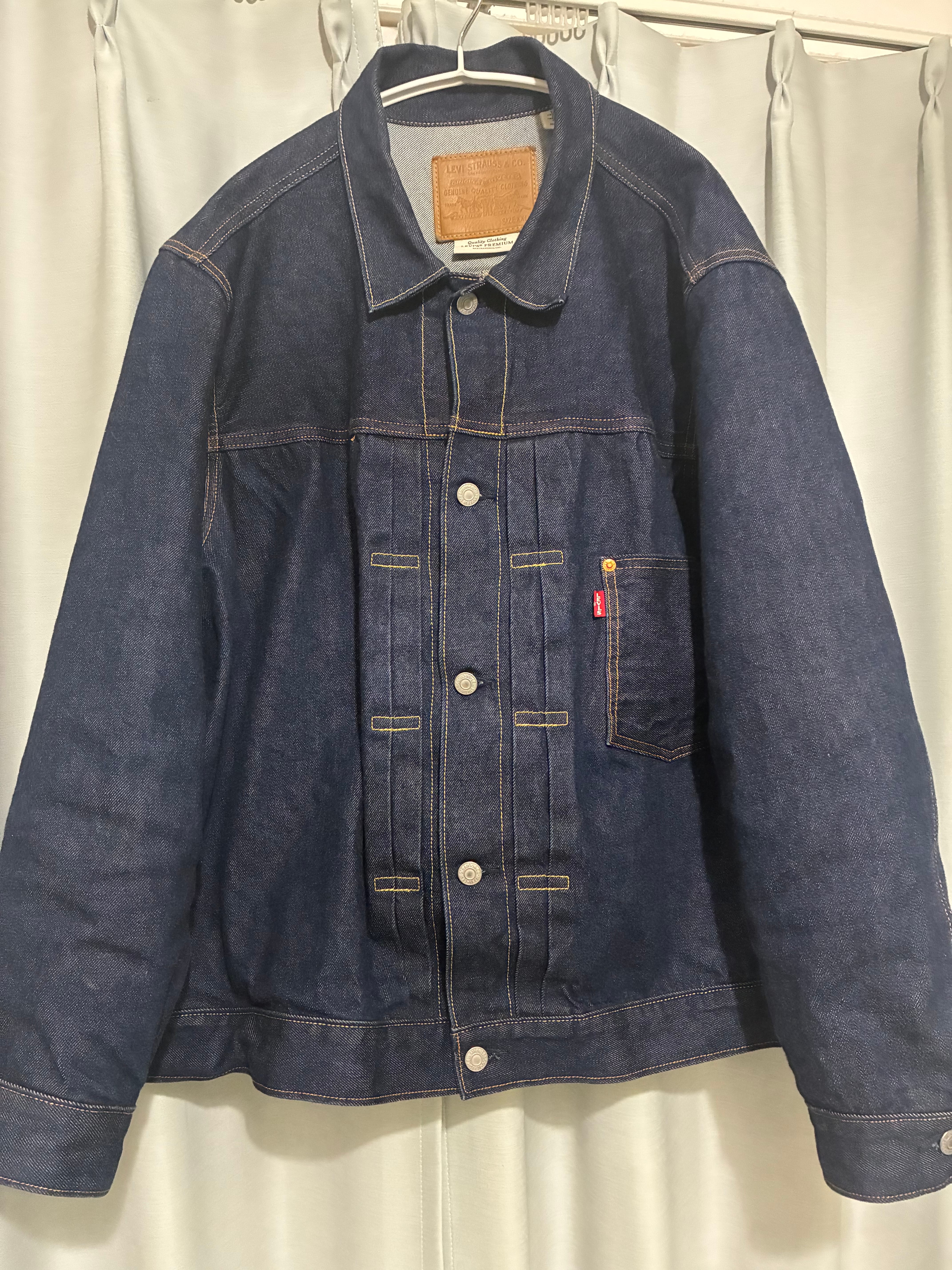 LEVI'S x JOURNAL STANDARD Type I Rigid Trucker Jacket "Navy"