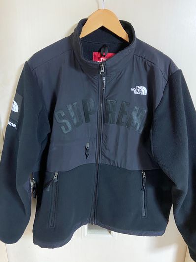 Supreme x The North Face Arc Logo Denali Fleece Jacket "Black"