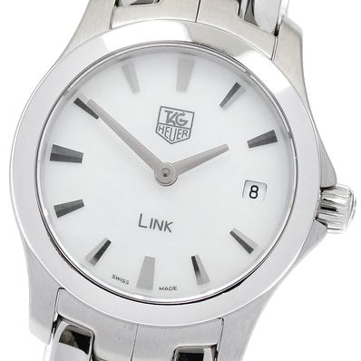 ☆美品 タグホイヤー リンク デイト WJF1410 レディース 【中古】