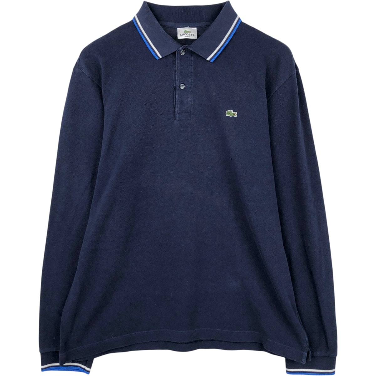 D (傷や汚れあり)】古着 90年代 ラコステ LACOSTE フランス企画 半袖