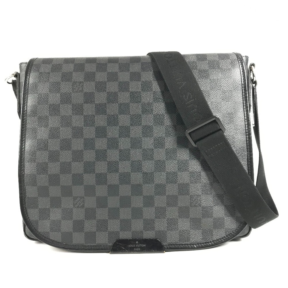 ルイヴィトン LOUIS VUITTON ダニエルGM ダニエル GM N58033 ダミエグラフィット カバン 斜め掛け メッセンジャーバッグ ショルダーバッグ ダミエグラフィットキャンバス ブラック