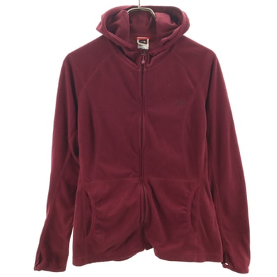 THE NORTH FACE ノースフェイス フリースジャケット L ボルドー アウトドア