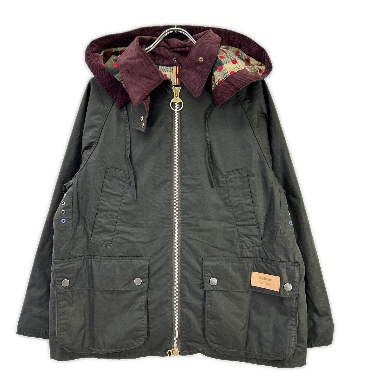 バブアー ×Paul Smith LWX1545OL51 Bedale Waxed Jacket 10