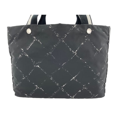 シャネル CHANEL ナイロン トラベルライン トートバッグ【中古】