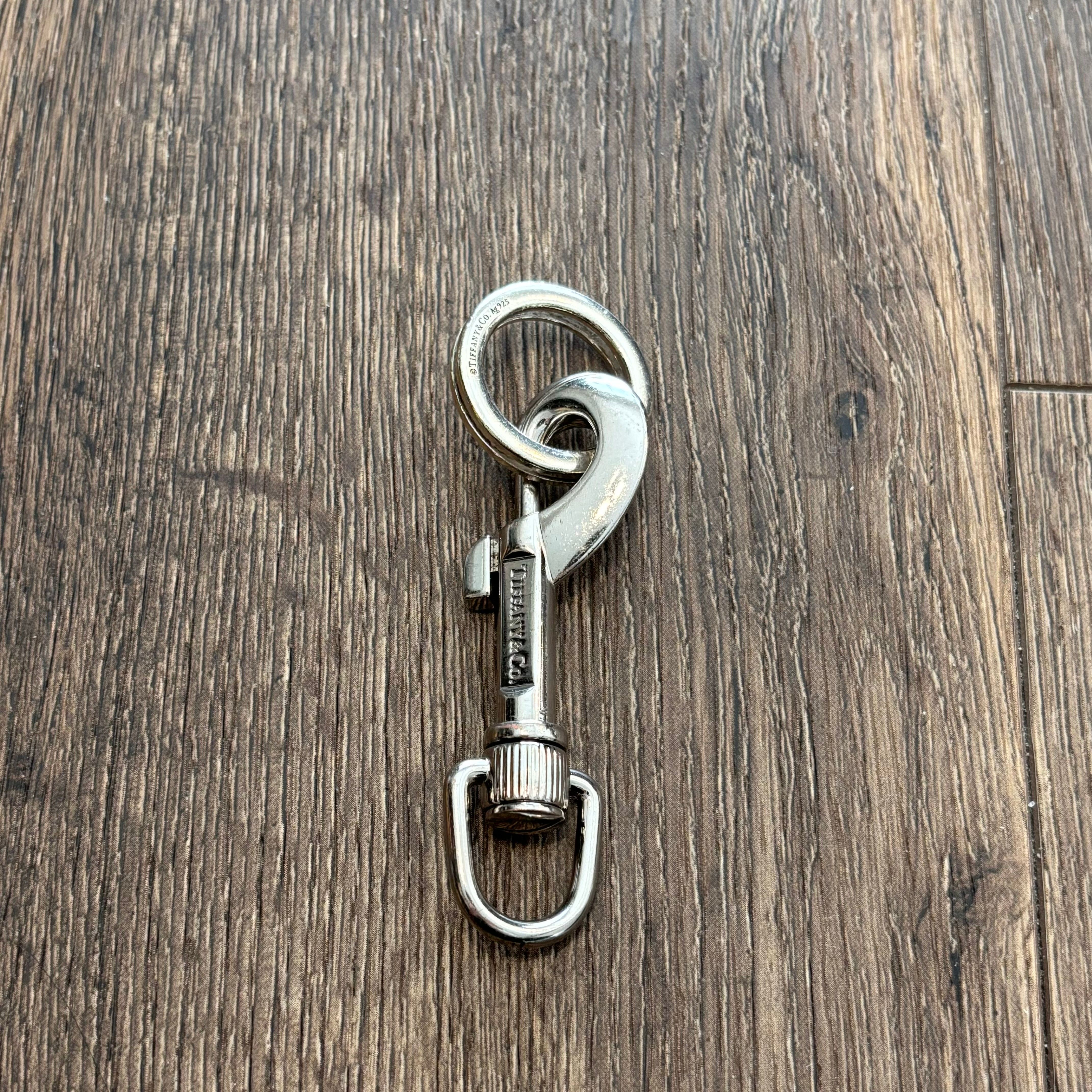 Supreme / Tiffany & Co. Return to Tiffany Oval Tag Keyring "Silver"