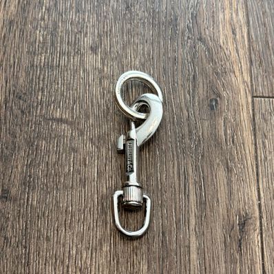 Supreme / Tiffany & Co. Return to Tiffany Oval Tag Keyring "Silver"