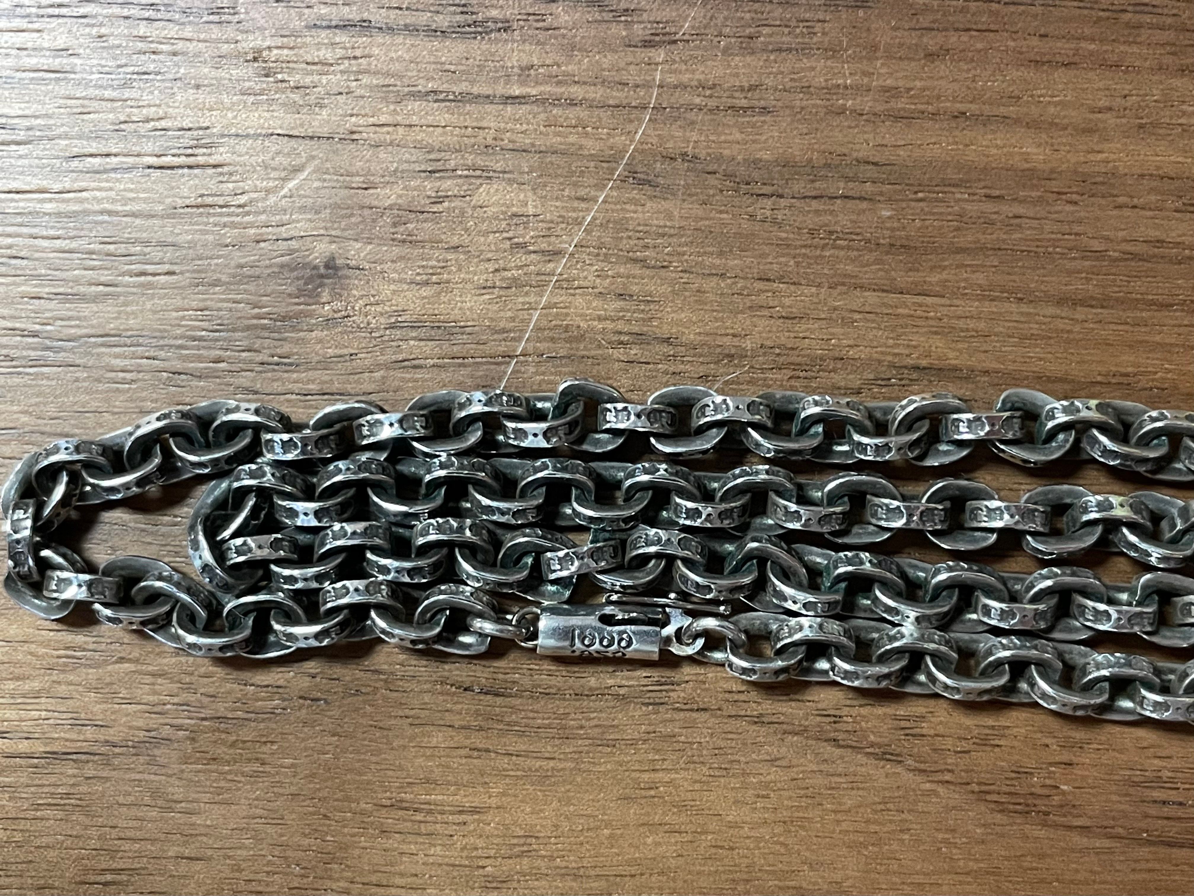 クロムハーツ ペーパーチェーン 20インチ