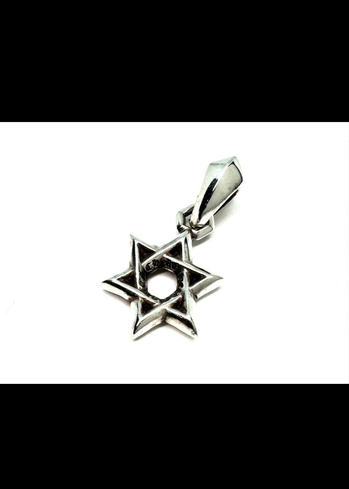 Chrome Hearts Star of David Charm "Silver"