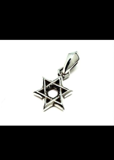 Chrome Hearts Star of David Charm "Silver"