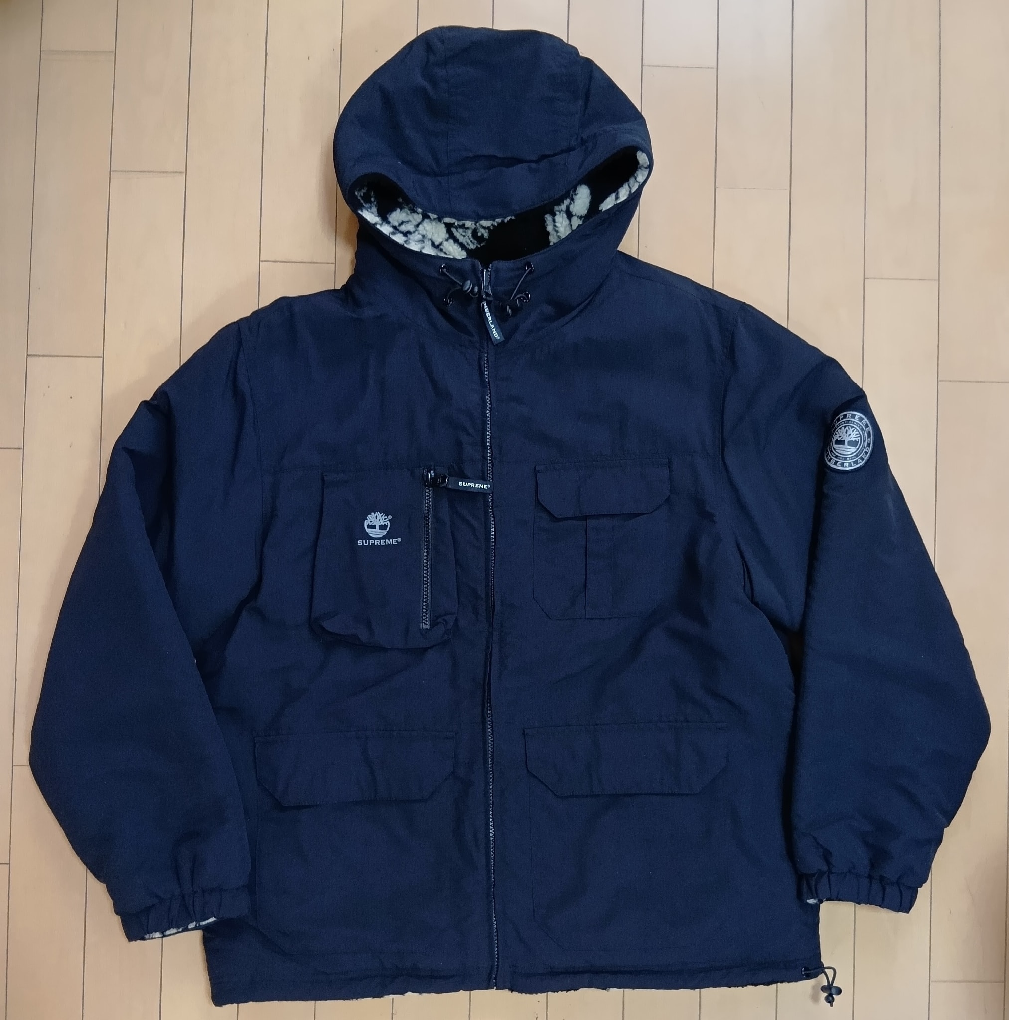 Supreme x Timberland Reversible Ripstop Jacket "Black"