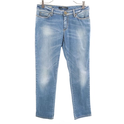 MAX MARA Weekend マックスマーラウィークエンド スキニーデニムパンツ 40 ウォッシュブルー ジーンズ