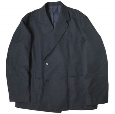 新品 Ernie Palo アーニーパロ 24AW 日本製 WOOL EASY JACKET ウールイージージャケット EP08JK01 46 NAVY ダブルブレスト テーラード 定価92,400円 アウター g20068