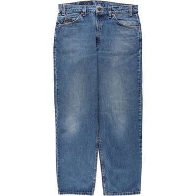 古着 90年代 リーバイス Levi's 550 RELAXED FIT オレンジタブ テーパードデニムパンツ USA製 メンズw33相当 ヴィンテージ/eaa663181