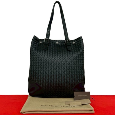 BOTTEGA VENETA ボッテガヴェネタ インレチャート レザー トートバッグ ブラック
99083