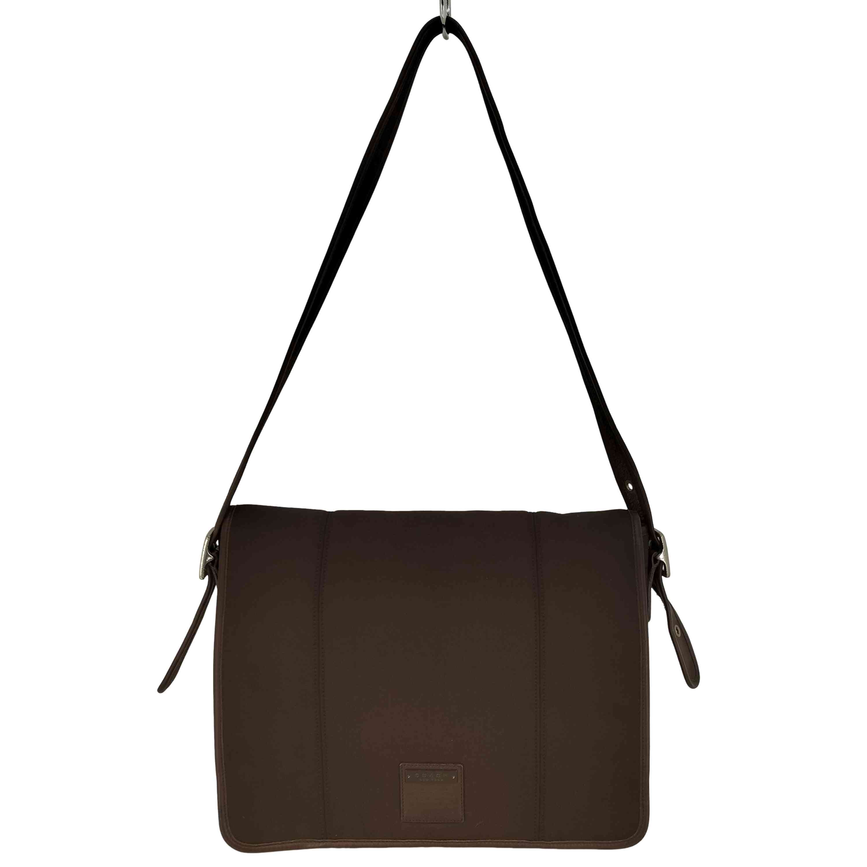 ロゴプレートショルダーバッグ ボンディング【1142119869297】