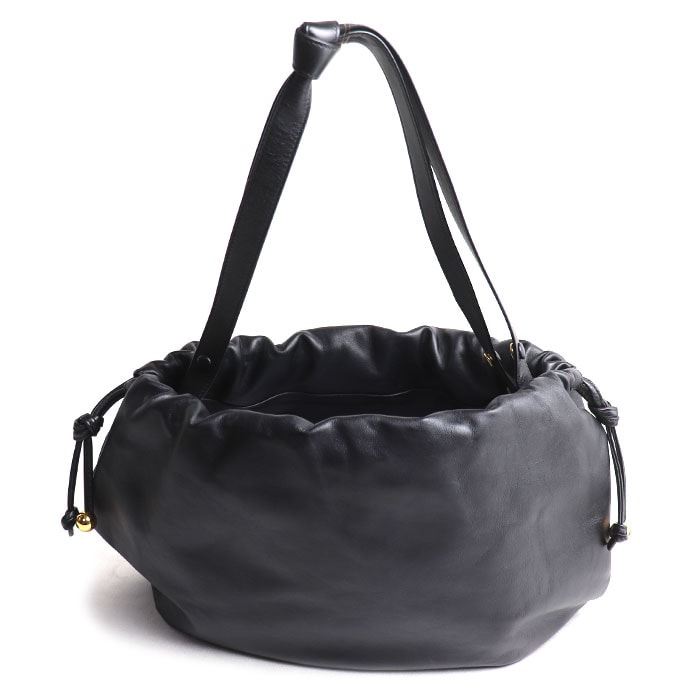 BOTTEGAVENETA ボッテガヴェネタ ミディアム ザ バルブ ショルダーバッグ ブラック 651812 レディース【中古】