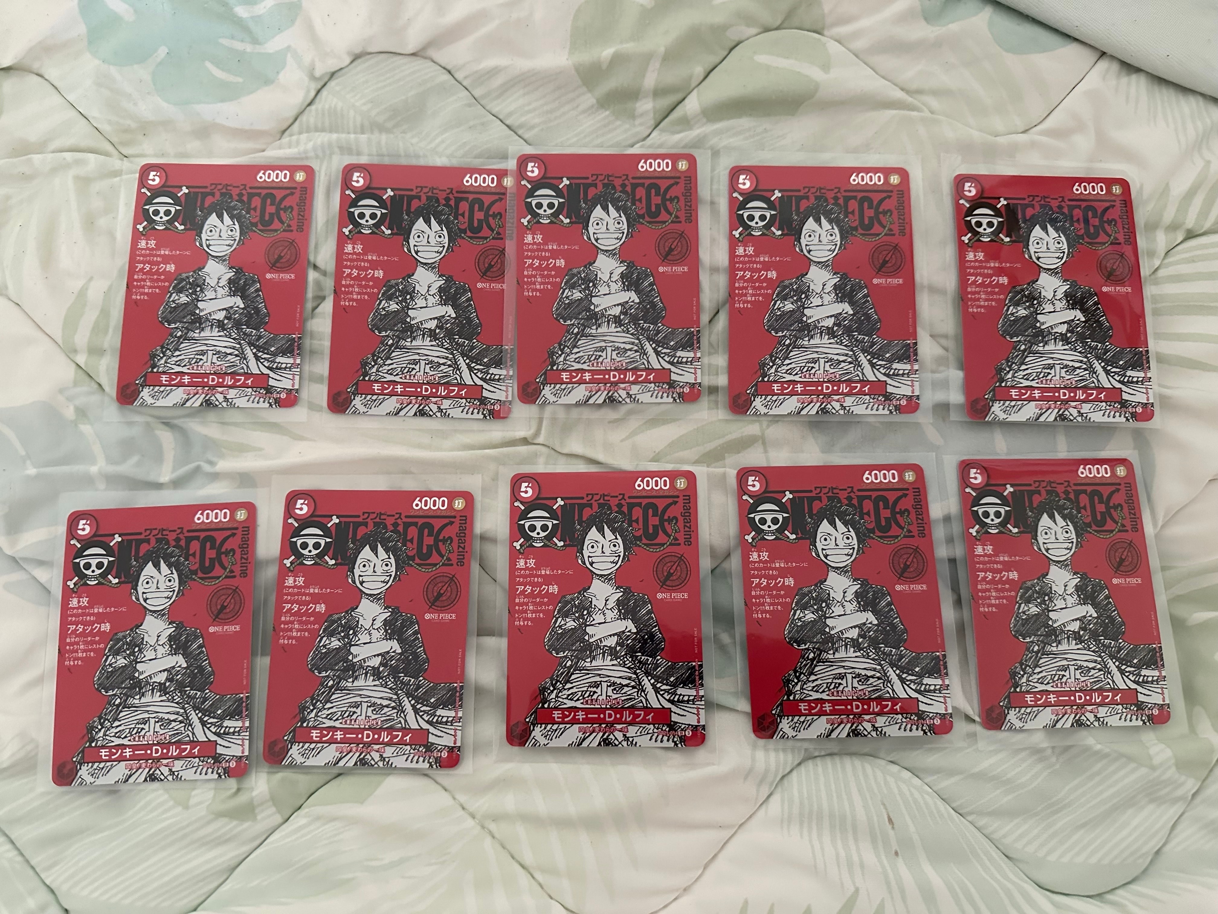 モンキー・D・ルフィ SR [ST21-014](プロモーションカード「ワンピースマガジン 特集 週刊少年ジャンプとワンピース 020」)
