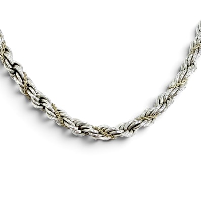 極美品 ティファニー ツイストロープ ネックレス アクセサリー 925 750