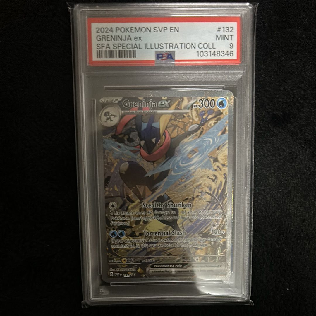 ゲッコウガex P [SVP EN 132]【英語版】(スカーレット&バイオレット「シュラウデッドフェイブル ゲッコウガex スペシャルイラストレーション コレクション」)