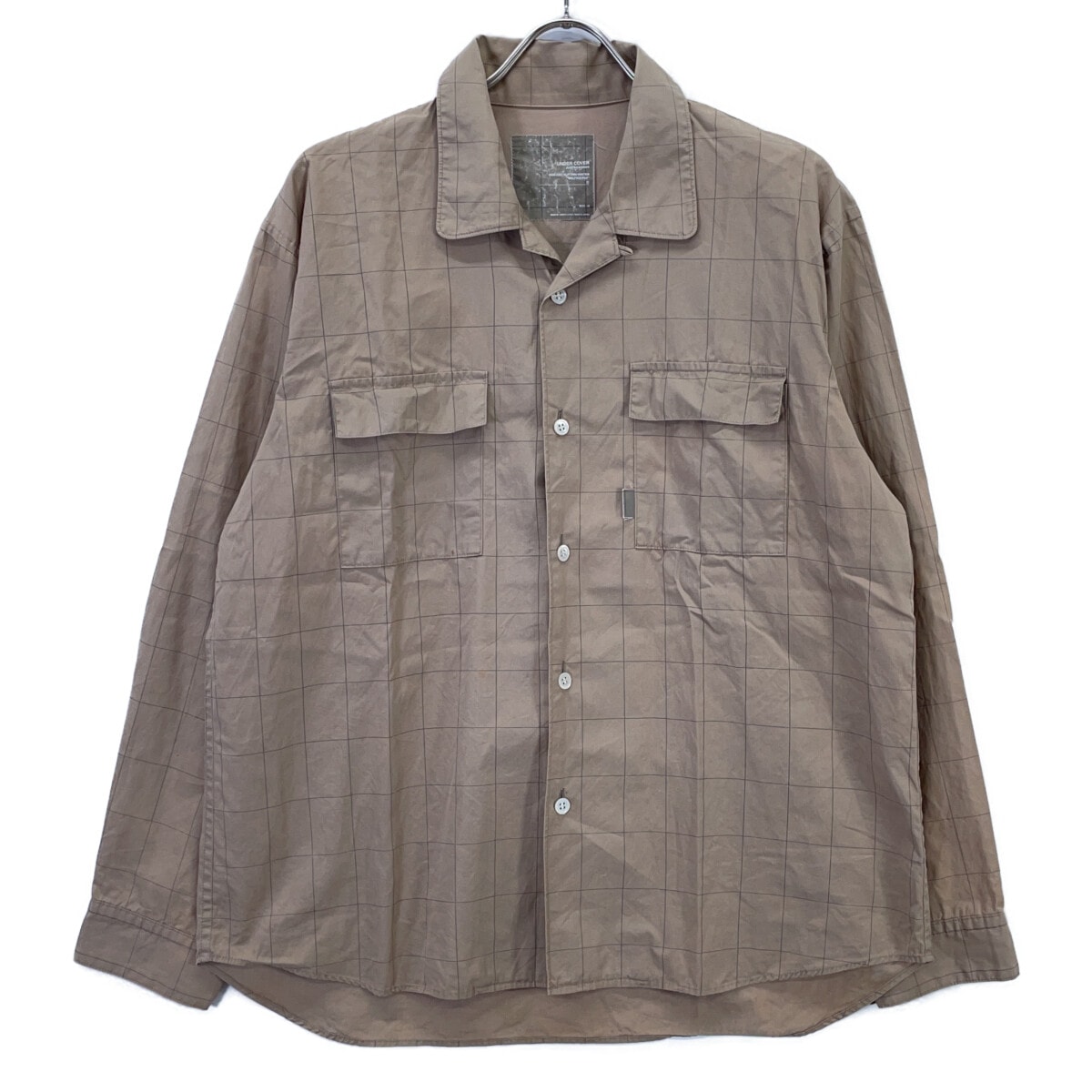 アンダーカバー 01AW MELTINGPOT 長袖開襟シャツ M